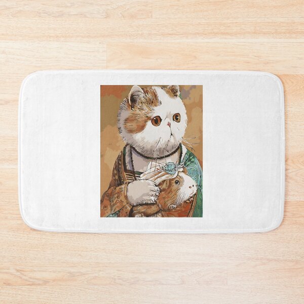 Item preview, Elegant Lady Cat Illustration with Charming Feminine Style designed and sold by Sins From God.