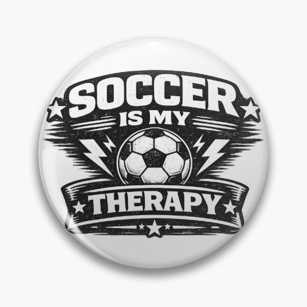 Item preview, Soccer is My Therapy designed and sold by Elisabeth Lucas.
