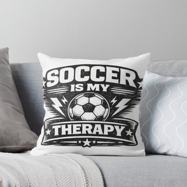 Item preview, Soccer is My Therapy designed and sold by Elisabeth Lucas.