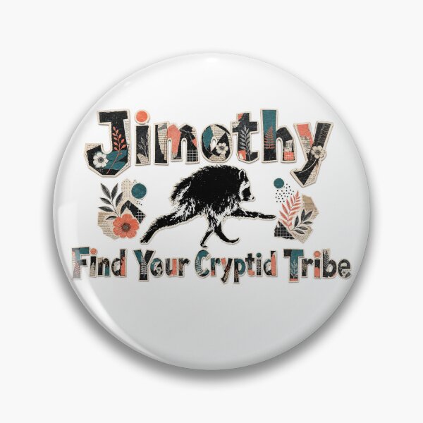 Item preview, Jimothy - Find Your Cryptid Tribe designed and sold by Shy Fractal Designs.