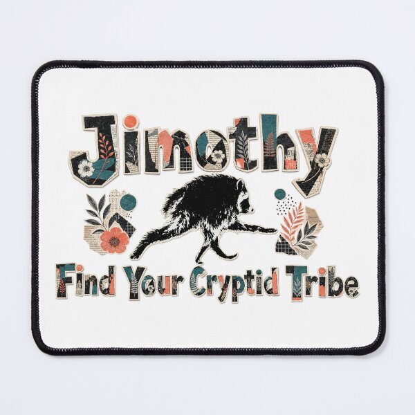 Item preview, Jimothy - Find Your Cryptid Tribe designed and sold by Shy Fractal Designs.