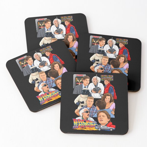 Item preview, Back to the Future Character Collage art designed and sold by gjnilespop.