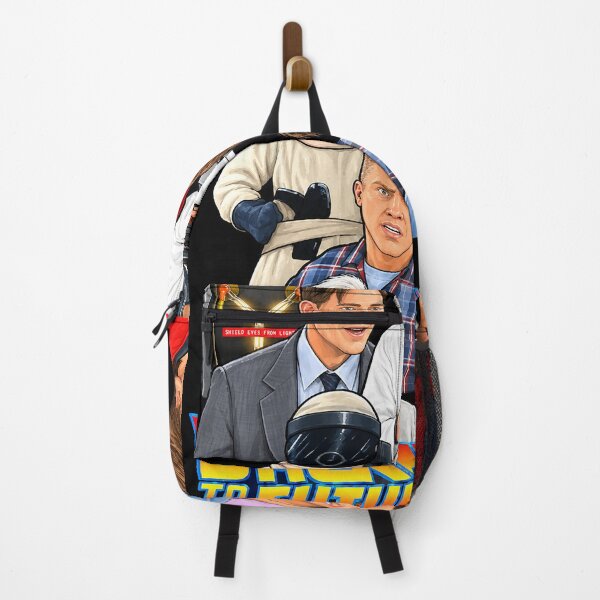 Item preview, Back to the Future Character Collage art designed and sold by gjnilespop.