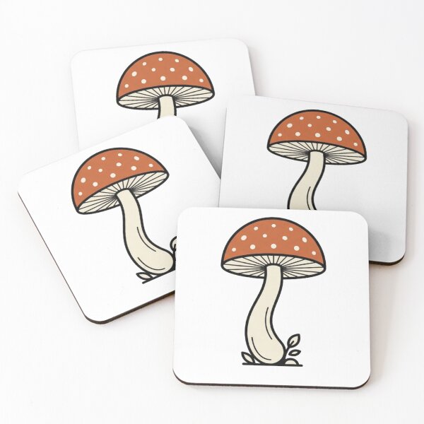 Item preview, Minimal Forest Mushroom designed and sold by meghnad.
