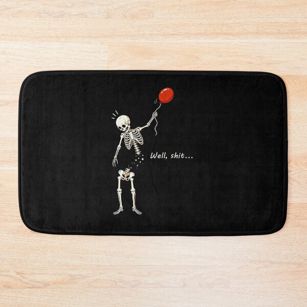 Item preview, Funny Skeleton Lost Balloon Well Shit  designed and sold by Hedoraxe.