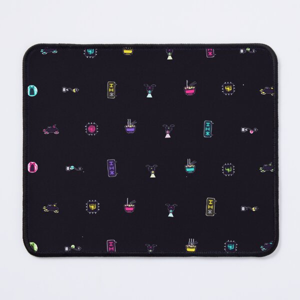 Item preview, Cyberpunk Tokyo Alley Neon Pixel Art Micro Icon Grid Pattern designed and sold by KungPowUnicorn.