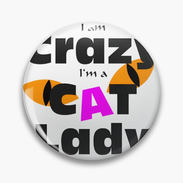 Item preview, Funny Crazy Cat Lady Design for Cat Lovers and Pet Enthusiasts designed and sold by Sins From God.