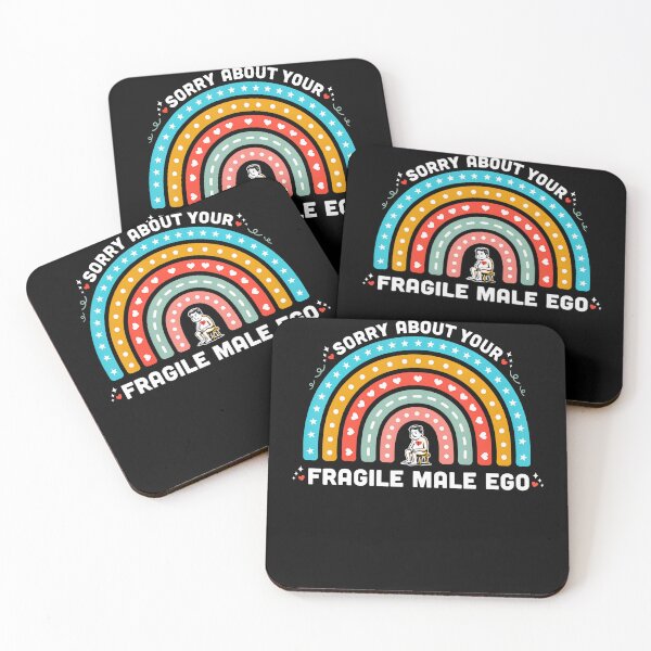 Item preview, Sorry About Your Fragile Male Ego Feminist Memes designed and sold by PAROSSA.