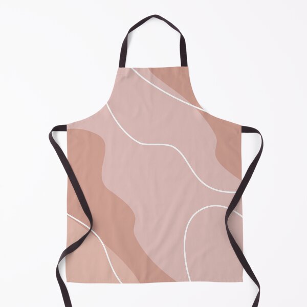 Item preview, Terracotta and Blush Pink Abstract Organic Shapes Pattern designed and sold by darkskinbender.
