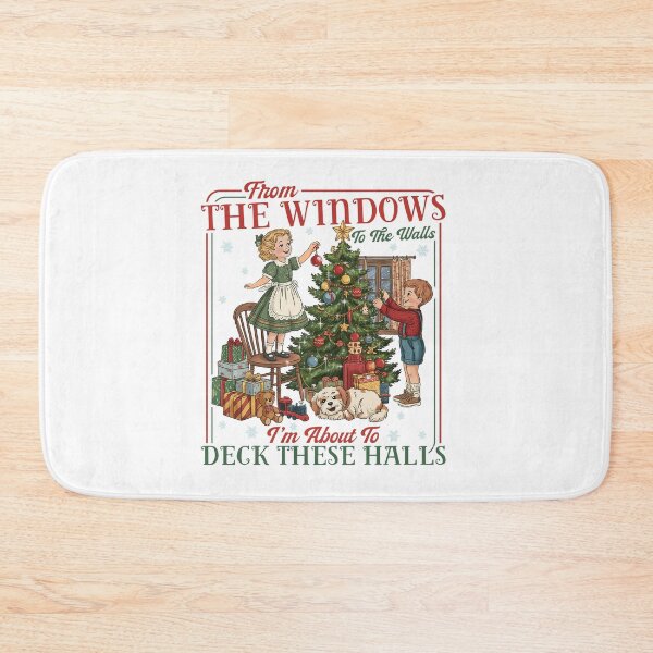 Item preview, From The Windows to The Walls I'm About to Deck These Halls designed and sold by Hedoraxe.