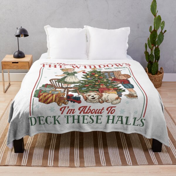 Item preview, From The Windows to The Walls I'm About to Deck These Halls designed and sold by Hedoraxe.
