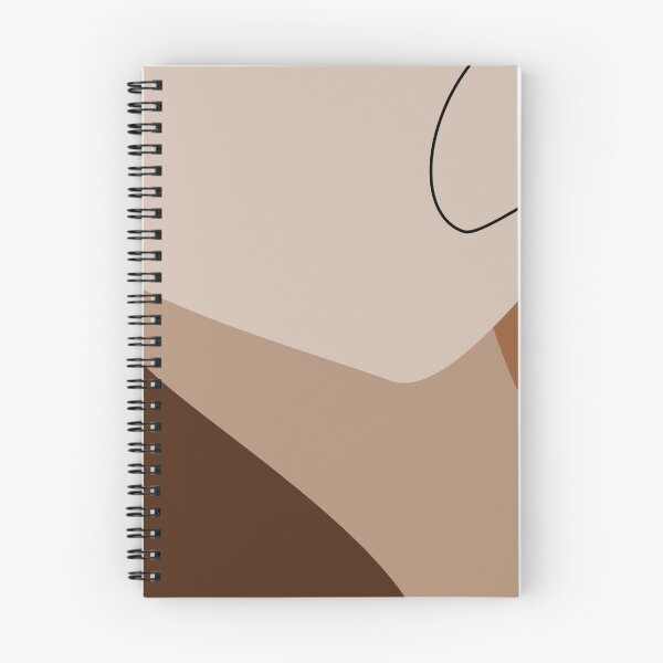 Item preview, Chocolate Brown and Terracotta Abstract Organic Shapes Pattern designed and sold by darkskinbender.