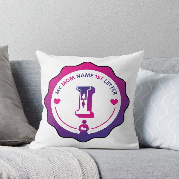Item preview, Mom Name First Letter - Personalized Name Initial Letter Typography | Custom First Alphabet Name Art | Monogram Initial Design designed and sold by 440CREATIVES.