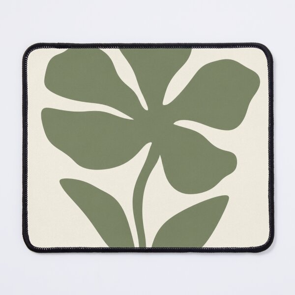 Item preview, Sage Cutout Bloom | Bold Matisse-Inspired Abstract Print (cutout) designed and sold by Zaramodo.