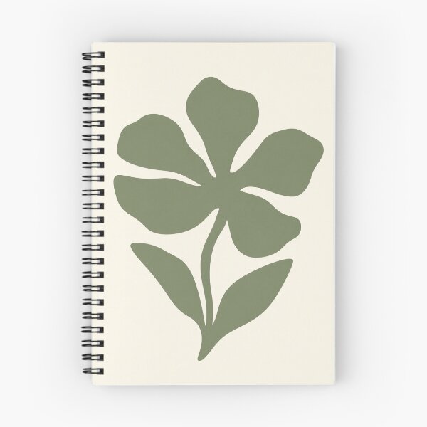 Item preview, Sage Cutout Bloom | Bold Matisse-Inspired Abstract Print (cutout) designed and sold by Zaramodo.