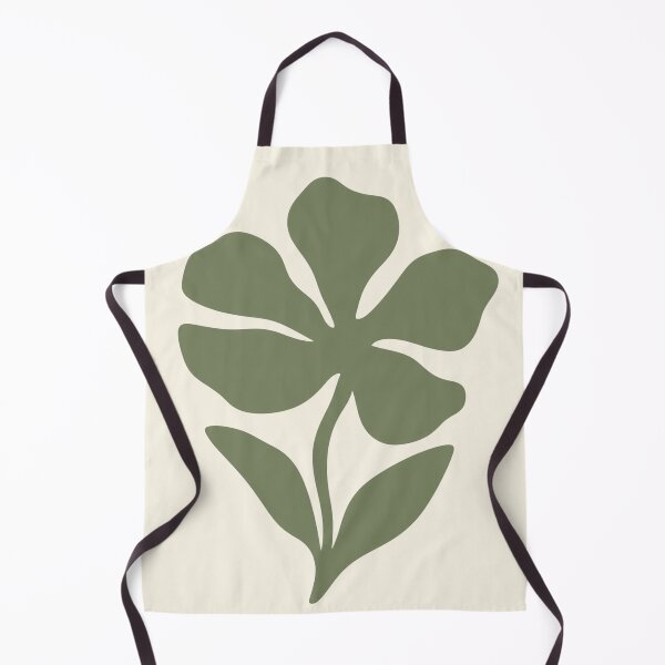 Item preview, Sage Cutout Bloom | Bold Matisse-Inspired Abstract Print (cutout) designed and sold by Zaramodo.