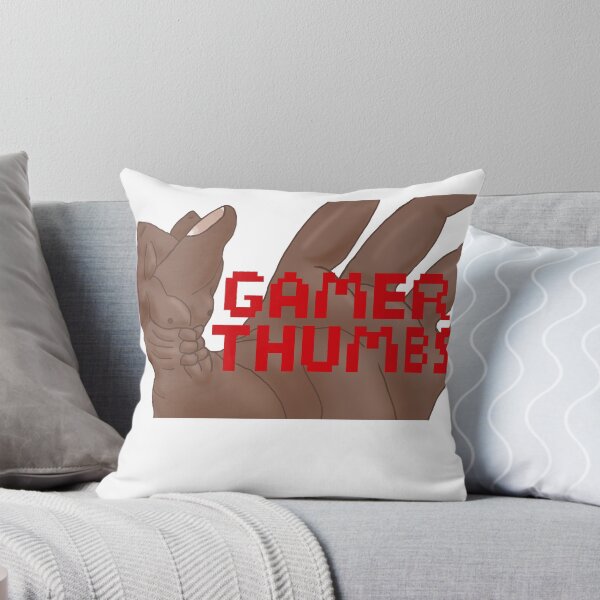 Item preview, Gamer Thumbs (medium melanin/red) designed and sold by TheDoughtyBlade.