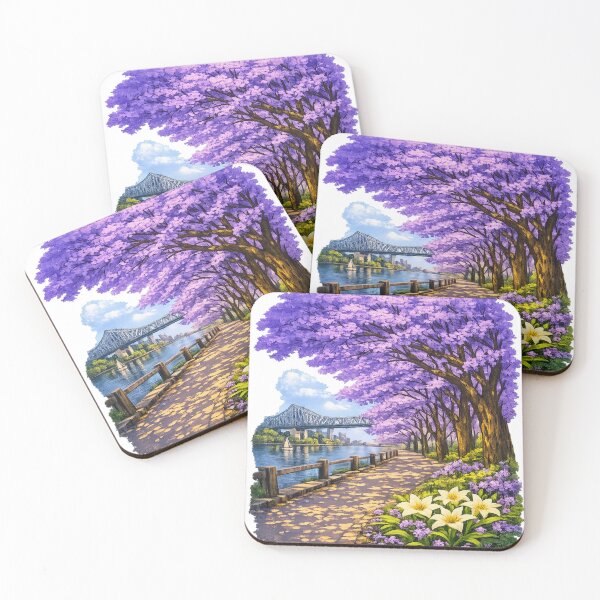 Item preview, Jacaranda time in Brisbane designed and sold by PhotosByG.