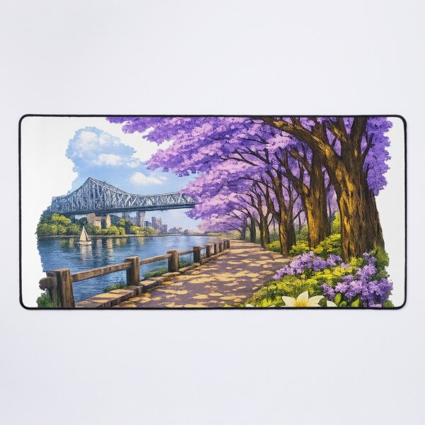 Item preview, Jacaranda time in Brisbane designed and sold by PhotosByG.