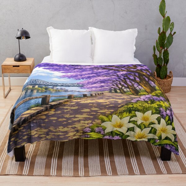 Item preview, Jacaranda time in Brisbane designed and sold by PhotosByG.