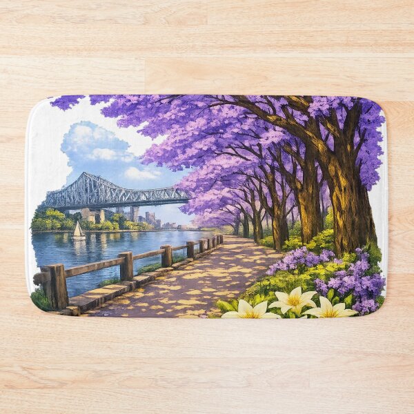 Item preview, Jacaranda time in Brisbane designed and sold by PhotosByG.