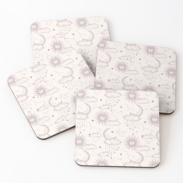 Item preview, Sun, moon and stars celestial toile designed and sold by Home Cyn Home.