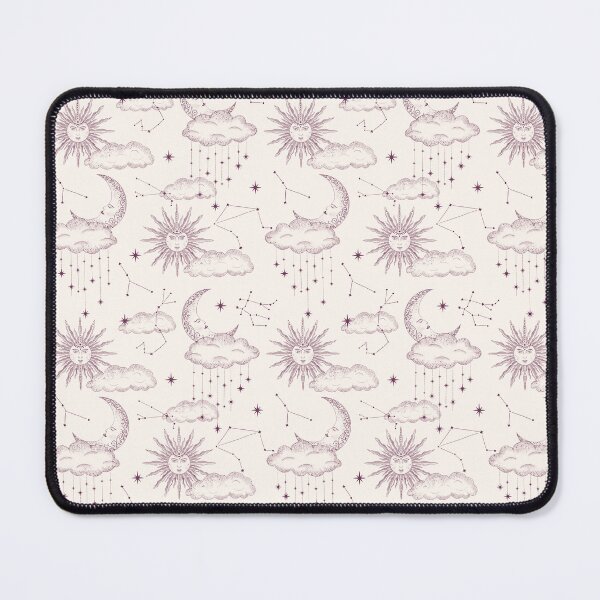 Item preview, Sun, moon and stars celestial toile designed and sold by Home Cyn Home.