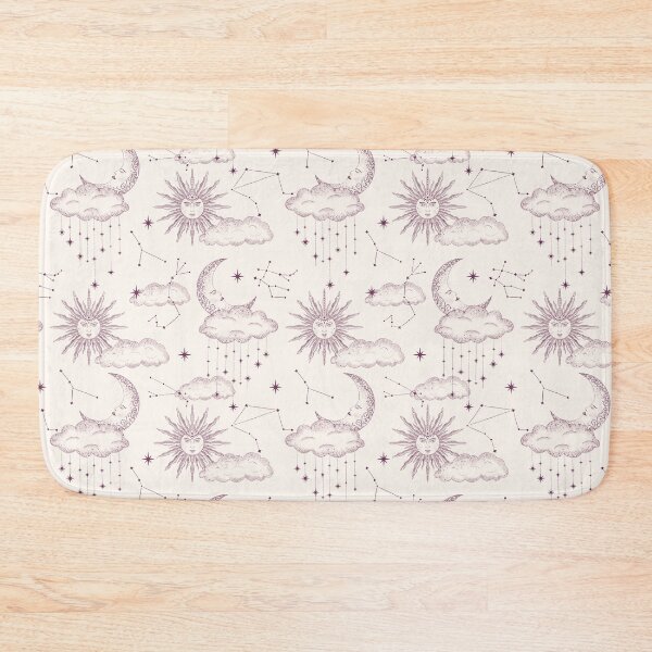 Item preview, Sun, moon and stars celestial toile designed and sold by Home Cyn Home.