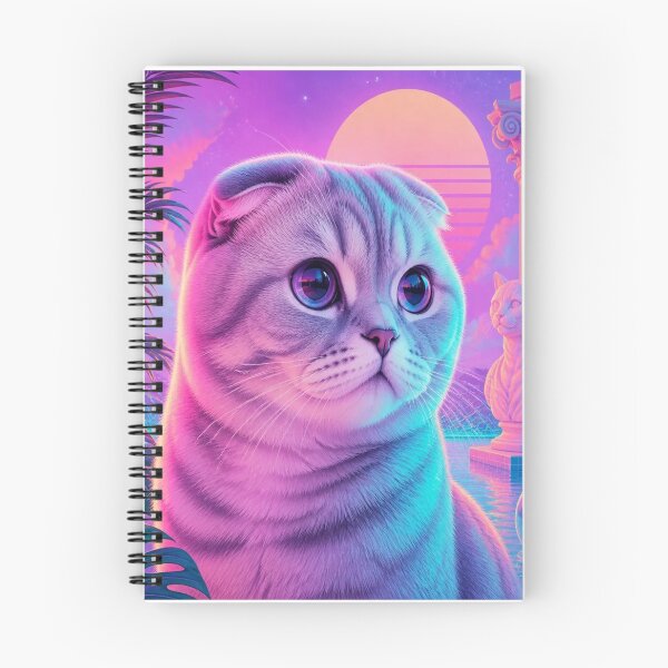 Item preview, Scottish fold cat designed and sold by Artnovalty.redbubble.com.