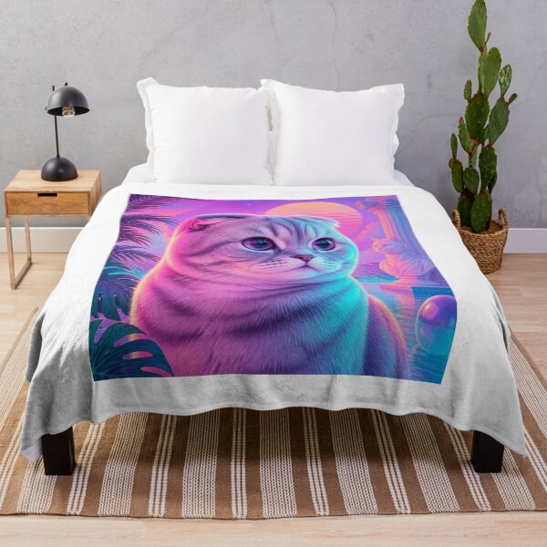 Item preview, Scottish fold cat designed and sold by Artnovalty.redbubble.com.