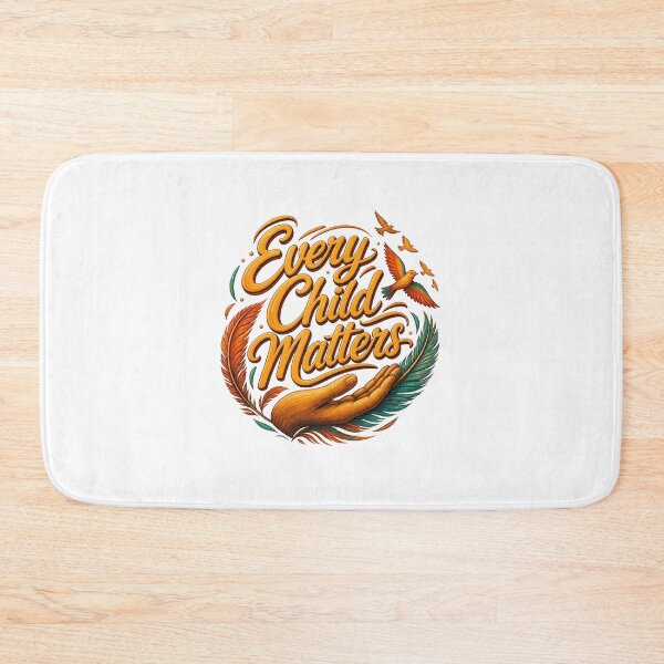 Item preview, Every Child Matters Feather Birds Message designed and sold by SoyLamderma.