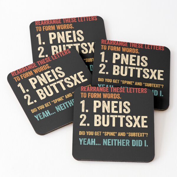 Item preview, Rearrange These Letters To Form Words Retro designed and sold by PAROSSA.