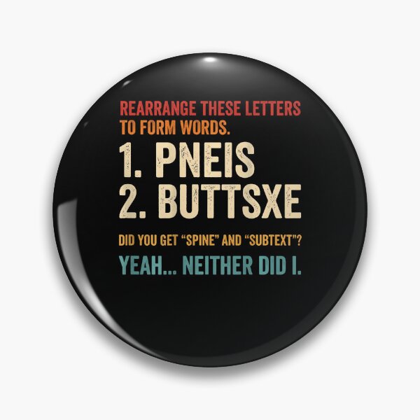 Item preview, Rearrange These Letters To Form Words Retro designed and sold by PAROSSA.
