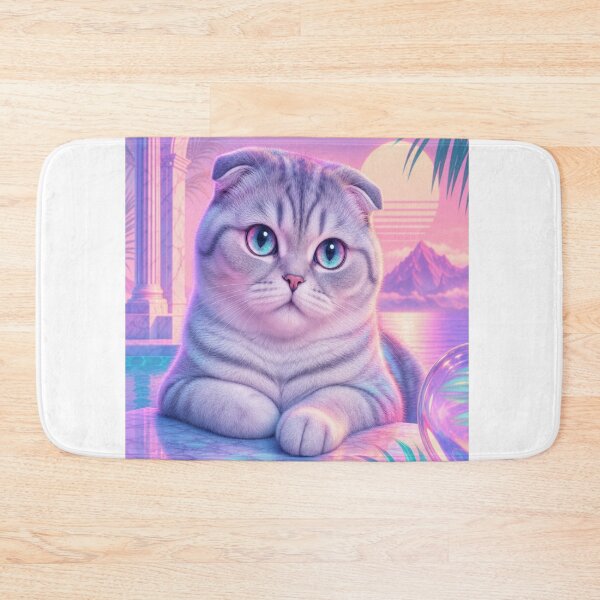 Item preview, Scottish fold cat designed and sold by Artnovalty.redbubble.com.