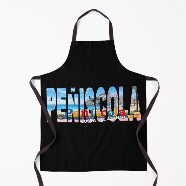 Item preview, PEÑISCOLA Costa del Azahar Spain - Town Sign and the Peñíscola Castle designed and sold by Adam Gormley.