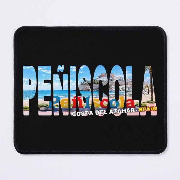 Item preview, PEÑISCOLA Costa del Azahar Spain - Town Sign and the Peñíscola Castle designed and sold by Adam Gormley.
