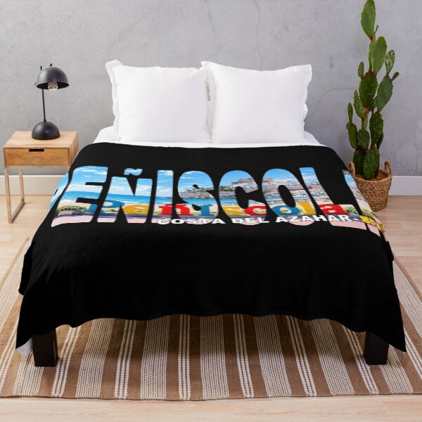 Item preview, PEÑISCOLA Costa del Azahar Spain - Town Sign and the Peñíscola Castle designed and sold by Adam Gormley.