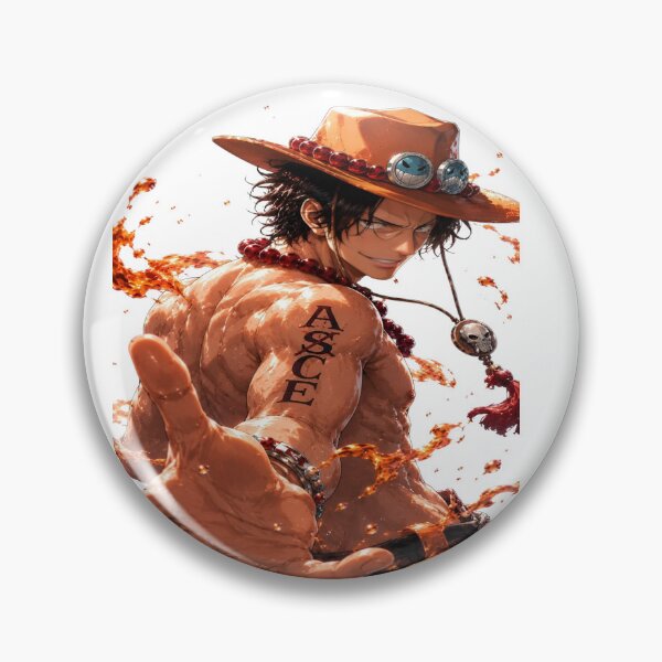 Item preview, Portgas D. Ace One Piece Fire Fist Pirate Poster Aesthetic Anime Digital Artwork designed and sold by Matt_Smith.