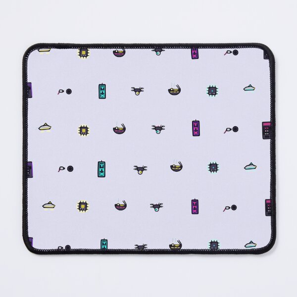 Item preview, Cyberpunk Neon Alley Grid Pattern Pixel Sci-Fi City Micro Icon Aesthetic designed and sold by KungPowUnicorn.