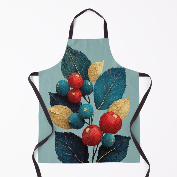 Item preview, Charming Felt Berries and Leaves Botanical Art designed and sold by colorful-white.