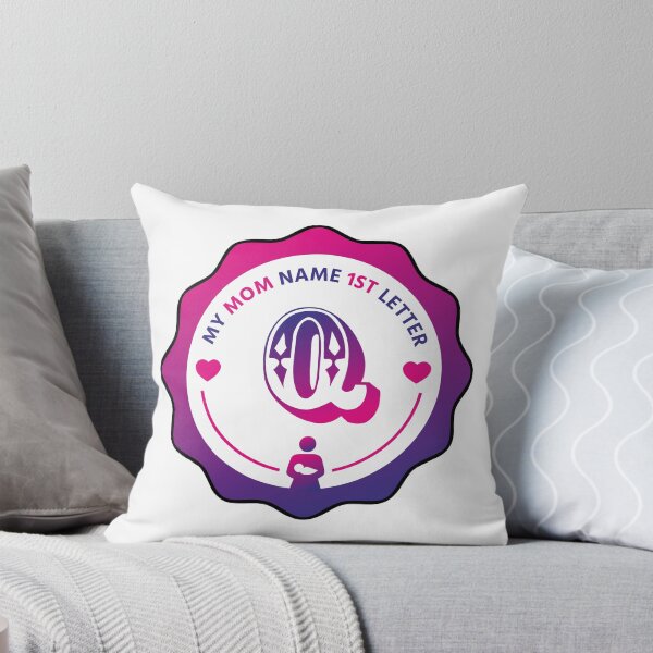 Item preview, Mom Name First Letter - Personalized Name Initial Letter Typography | Custom First Alphabet Name Art | Monogram Initial Design designed and sold by 440CREATIVES.