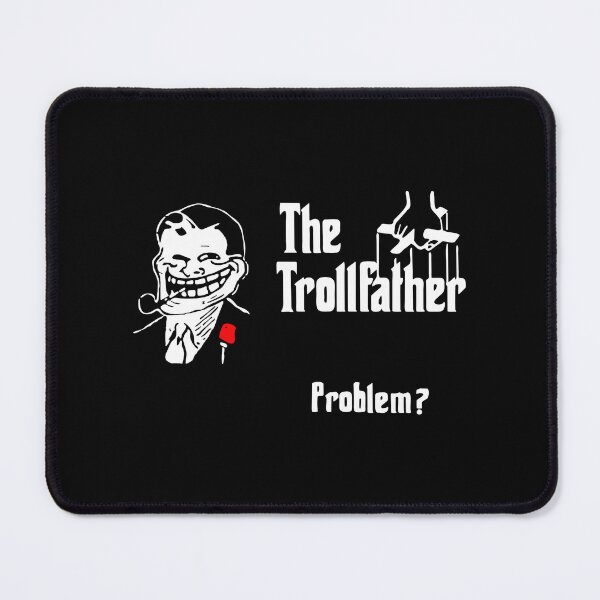 Item preview, The Trollfather Funny Internet Meme Godfather Art designed and sold by idungmampet.