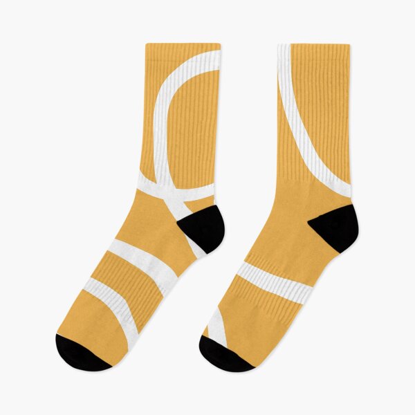 Item preview, Mustard Yellow Abstract White Squiggle Line Art Pattern designed and sold by darkskinbender.