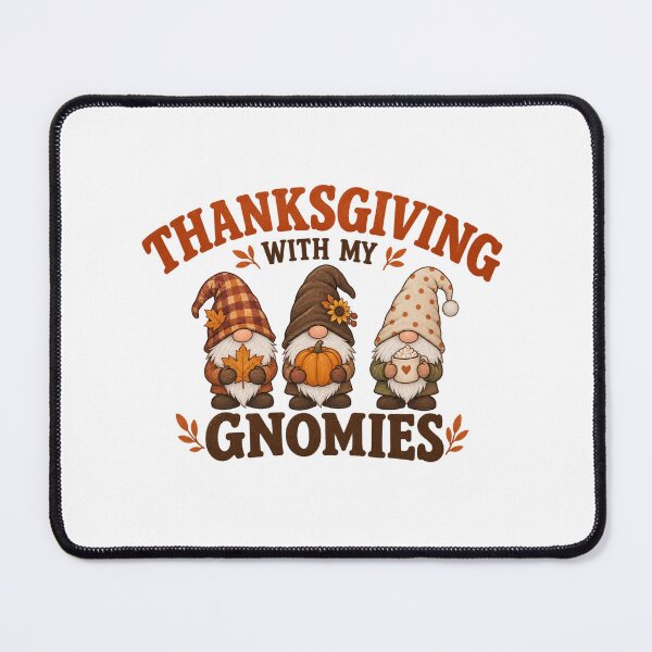 Item preview, Thanksgiving With My Gnomies Cute Fall Pumpkin Graphic designed and sold by ucpstudio.