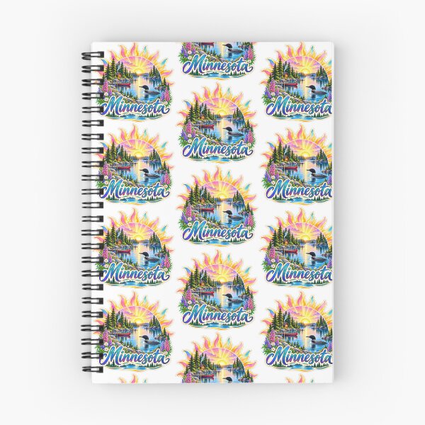 Item preview, Land of 10,000 Lakes Sun designed and sold by Whimspired By Paxx.