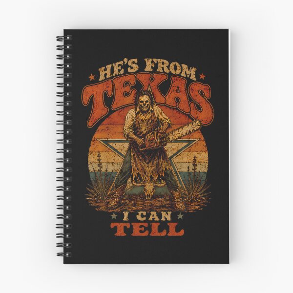 Item preview, Hes From Texas I Can Tell Chainsaw Horror Halloween Costume designed and sold by PAROSSA.