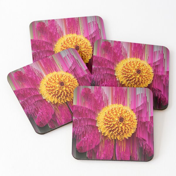 Item preview, Magenta Flower with Digital Petals designed and sold by SilentBloomLab.