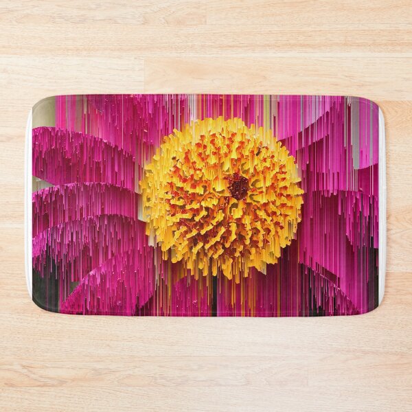 Item preview, Magenta Flower with Digital Petals designed and sold by SilentBloomLab.