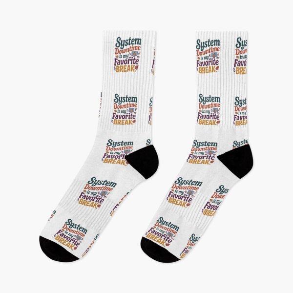 Item preview, System Downtime Is My Favorite Break – Funny Nursing Informatics Healthcare IT Design designed and sold by CuteDesignables.