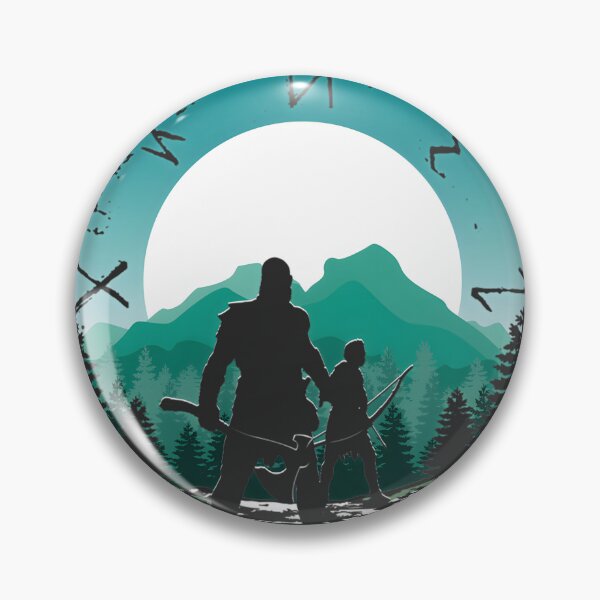 Item preview, Kratos and Son Inspired Mythology Warrior Design designed and sold by perfecto99.
